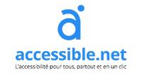 clic sur logo Accessible.net